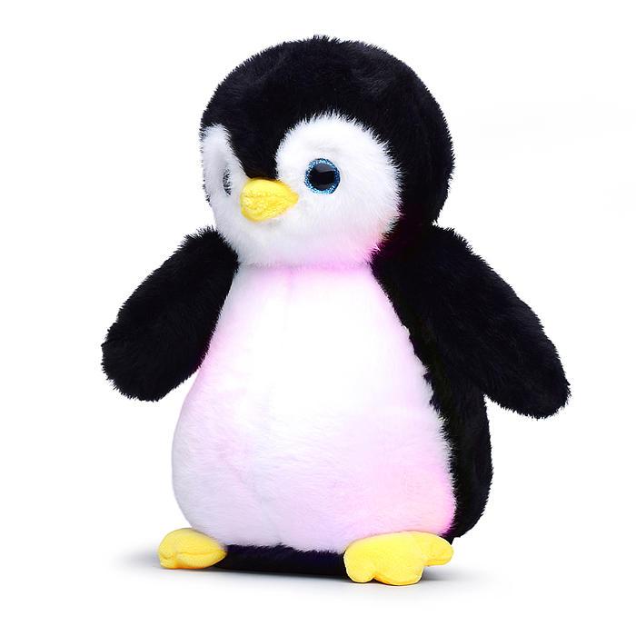 Мягкая игрушка М1523 "Пингвин" 25 см. (светится в темноте)