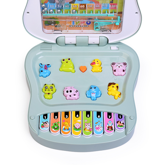 Фото к товару Игрушка развивающая-пианино 8871B "Бегемотик" в коробке Игрушка развивающая-пианино 8871B "Бегемотик" в коробке