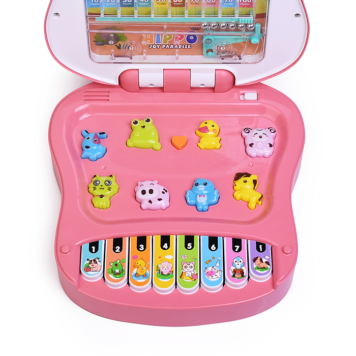 Фото к товару Игрушка развивающая-пианино 8871B "Бегемотик" в коробке Игрушка развивающая-пианино 8871B "Бегемотик" в коробке