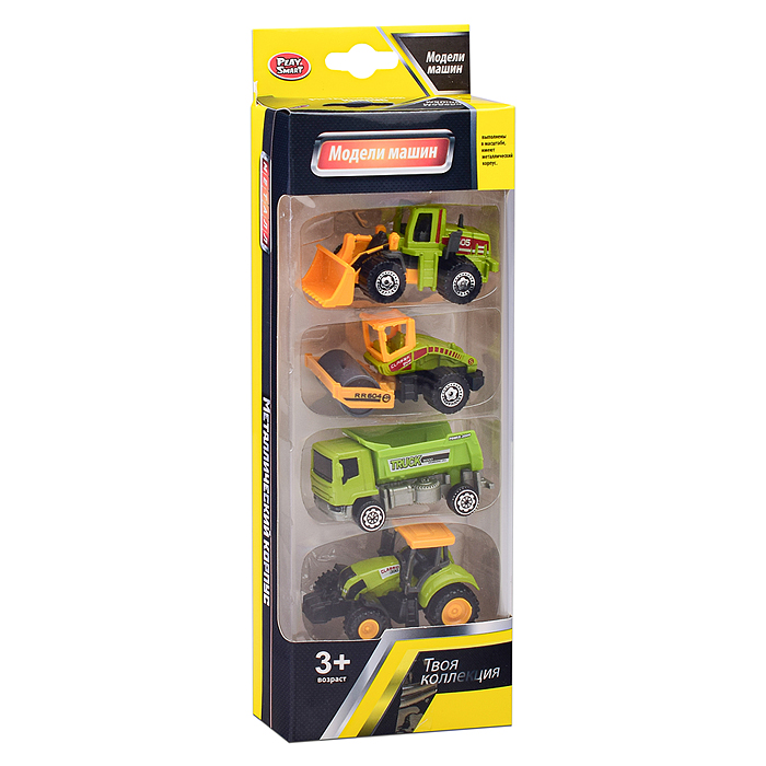 Набор машин 6675 "Строим вместе-2" в коробке
