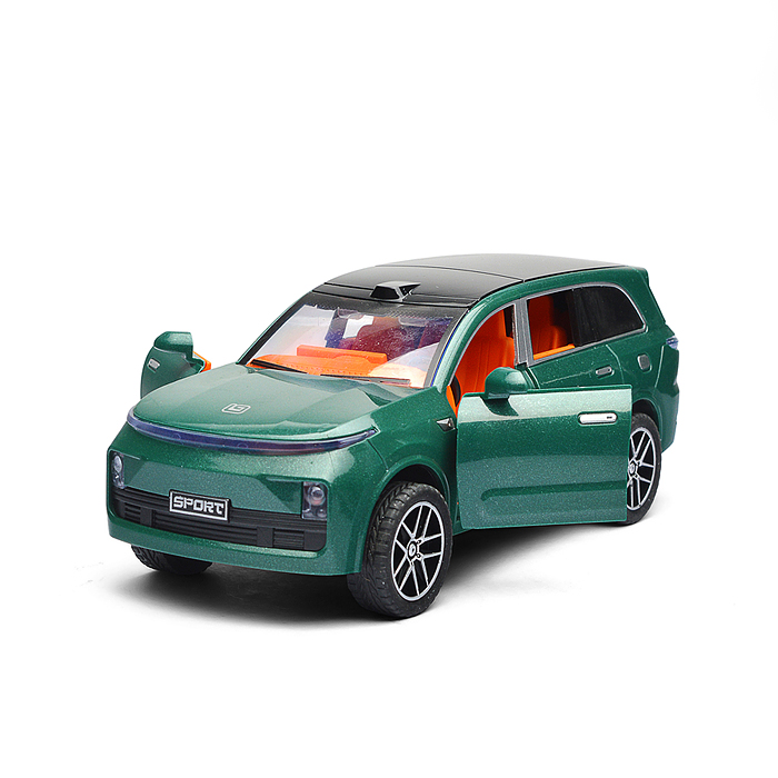 Машина YM-9928F "Внедорожник" (свет, звук, спрей) в коробке