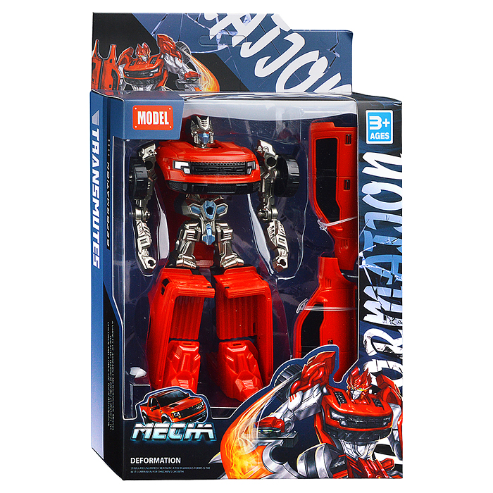 Робот HF348-1 "Авто скорость" трансформирующийся, в коробке