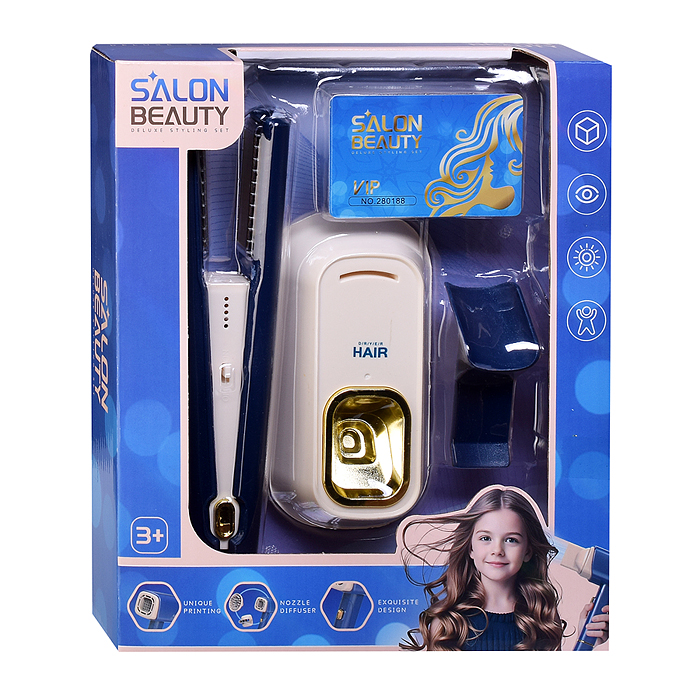 Фото к товару Набор стилиста 2905-3 "Идеальная укладка" в коробке Набор стилиста 2905-3 "Идеальная укладка" в коробке