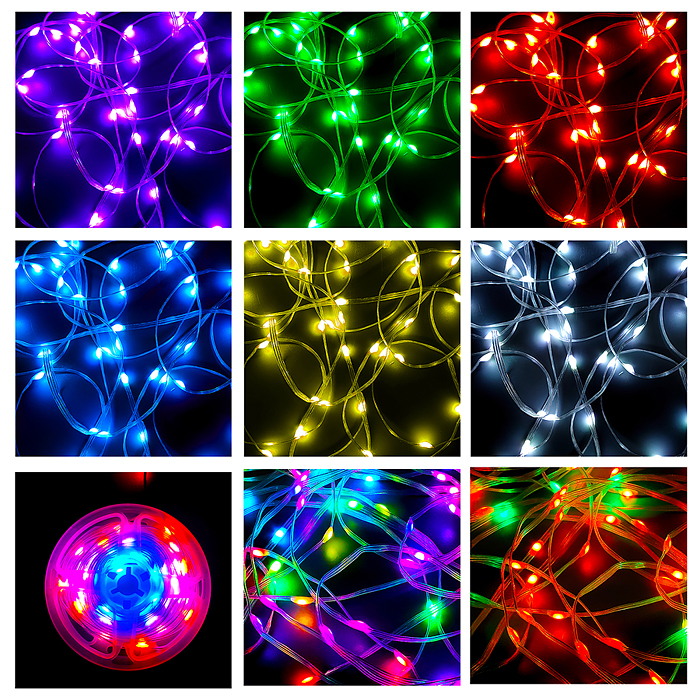 Фото к товару Электрогирлянда 5м, пульт Электрогирлянда 5м, пульт