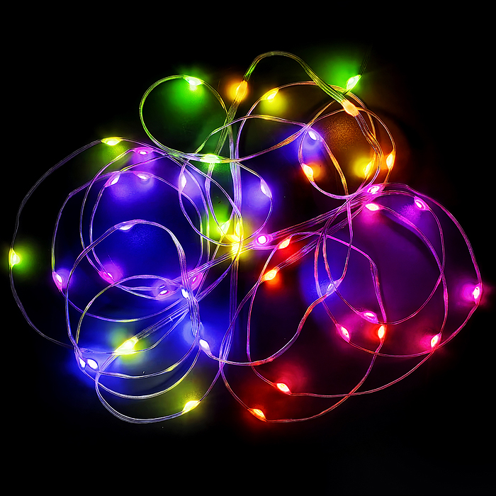 Фото к товару Электрогирлянда 5м, пульт Электрогирлянда 5м, пульт