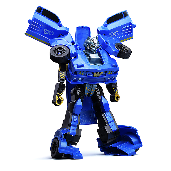 Фото к товару Робот 908-6B трансформирующийся в машину, в коробке Робот 908-6B трансформирующийся в машину, в коробке