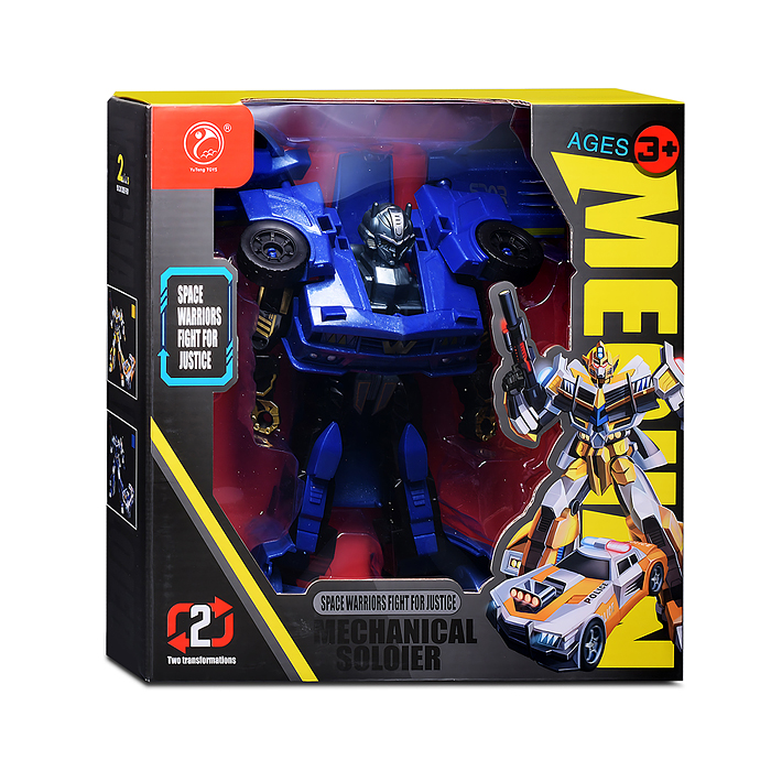 Фото к товару Робот 908-6B трансформирующийся в машину, в коробке Робот 908-6B трансформирующийся в машину, в коробке