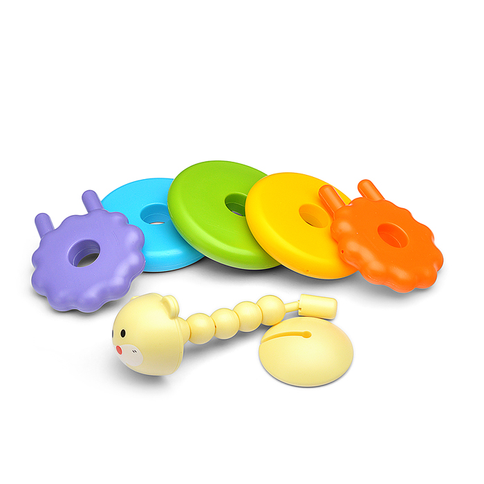 Пирамидка 52126-52127 "Зверёк" в коробке