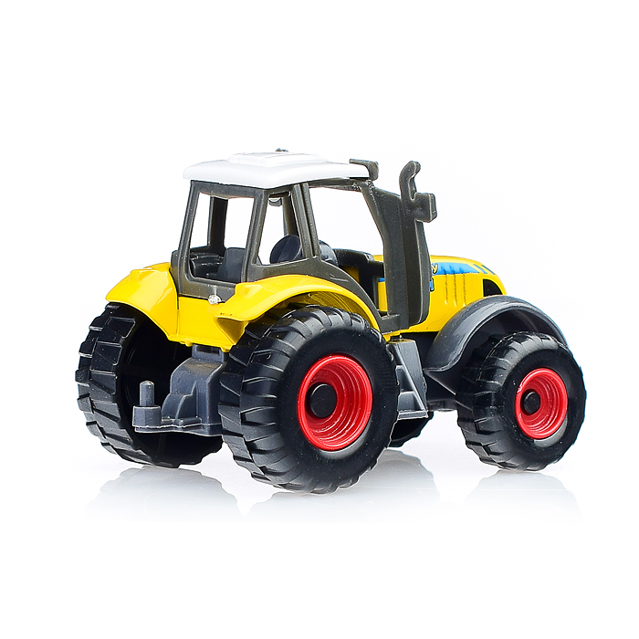 Трактор 6661 с прицепом, в коробке