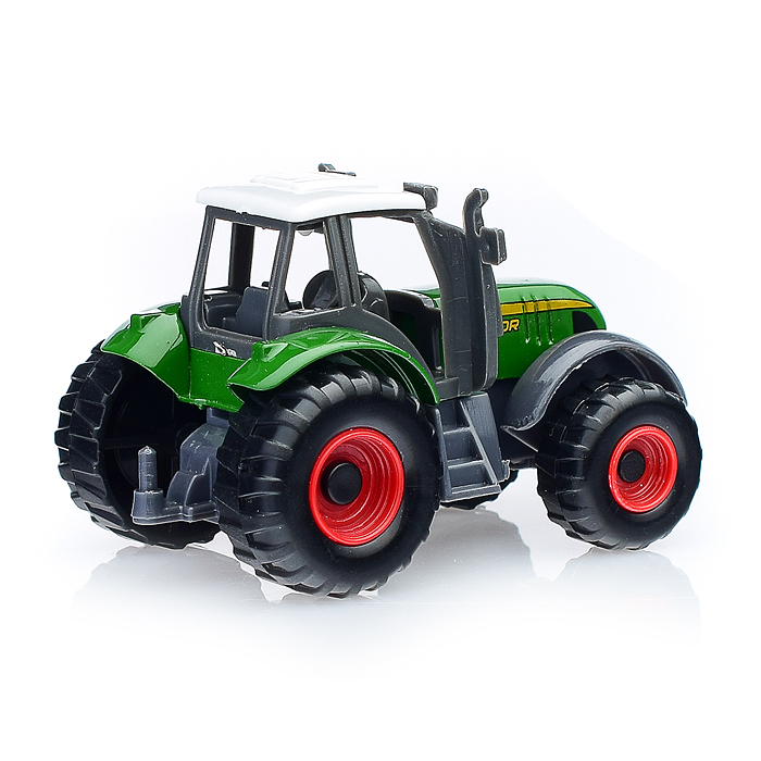 Трактор 6661 с прицепом, в коробке