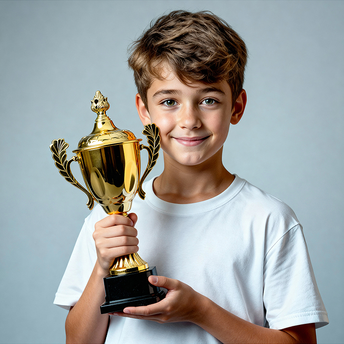 Кубок спортивный 00-6982 металл (29 см)