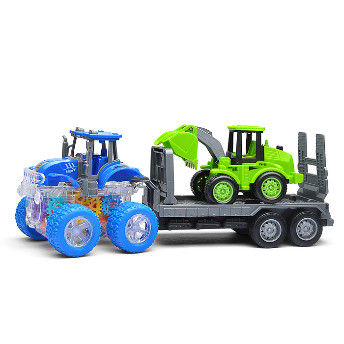 Машина YM-1112G1 "Фермерский транспорт" в пакете