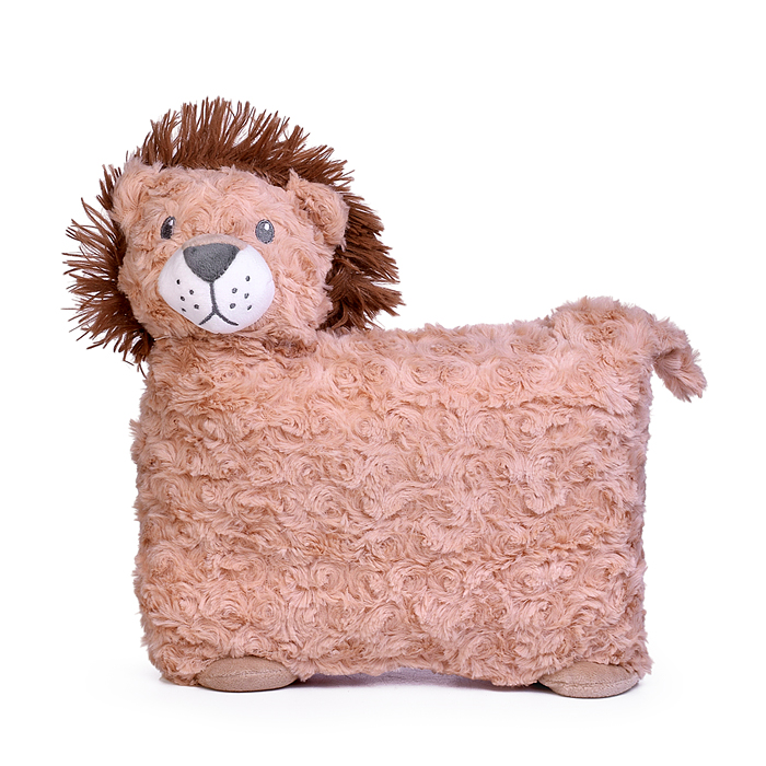 Фото к товару Мягкая игрушка 00-6836 "Лев" с пледом Мягкая игрушка 00-6836 "Лев" с пледом