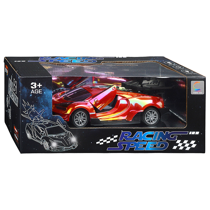 Машина 6818A "Гонки на трассе" р/у 27 MHz, в коробк