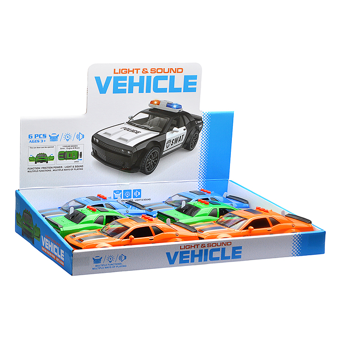 Машина YM-9905F "Гонки" в коробке