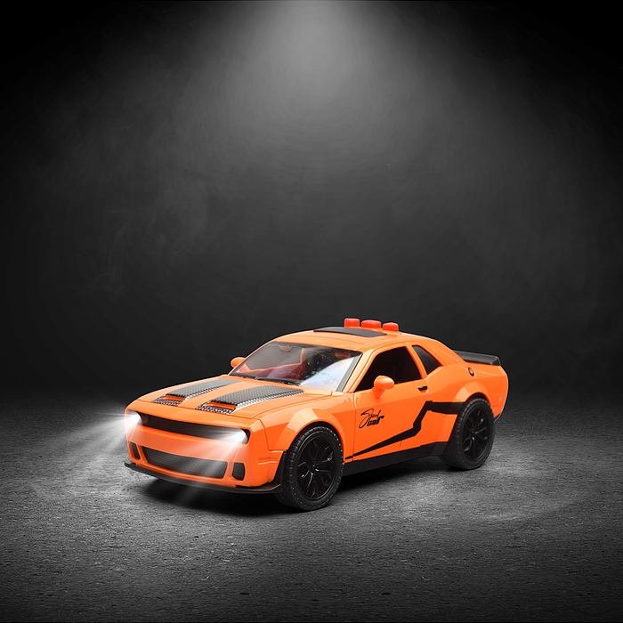 Машина YM-9905F "Гонки" в коробке