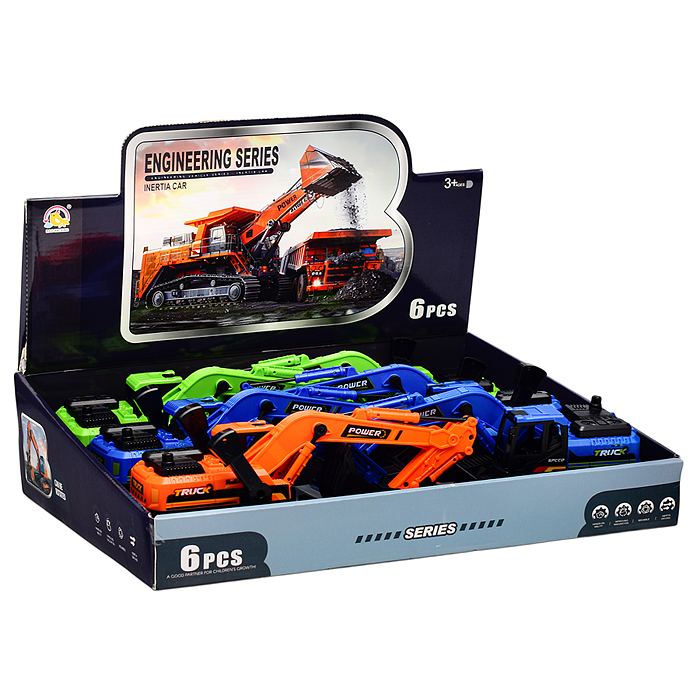 Фото к товару Экскаватор BHX874 "Строитель" в коробке Экскаватор BHX874 "Строитель" в коробке