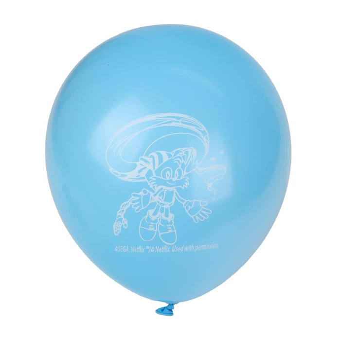 Латексные шары - набор 5 шт "Соник" (30 см) 