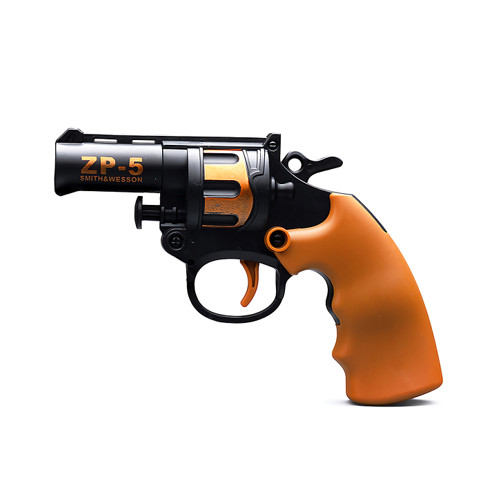 Фото к товару Пистолет LD0077 "Револьвер" в пакете Пистолет LD0077 "Револьвер" в пакете