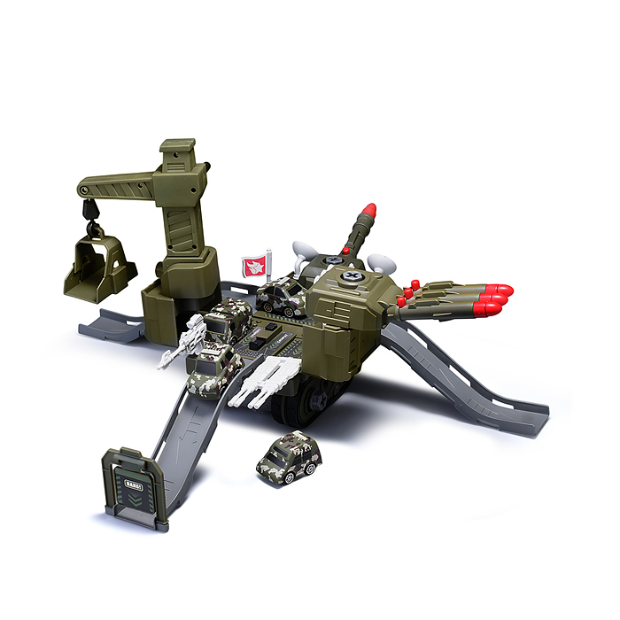 Паркинг 269-71 "Военный танк" в коробке