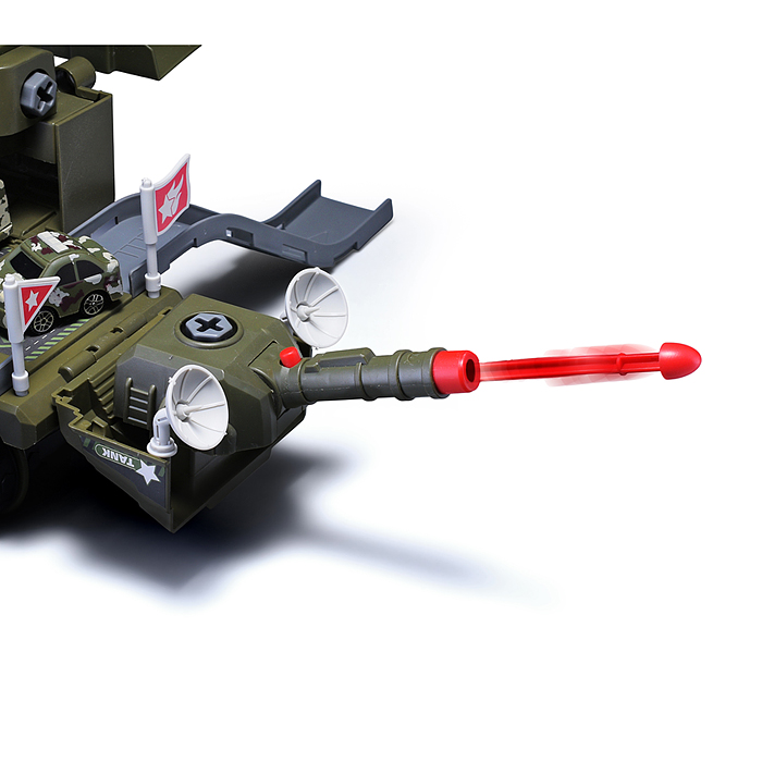 Паркинг 269-71 "Военный танк" в коробке