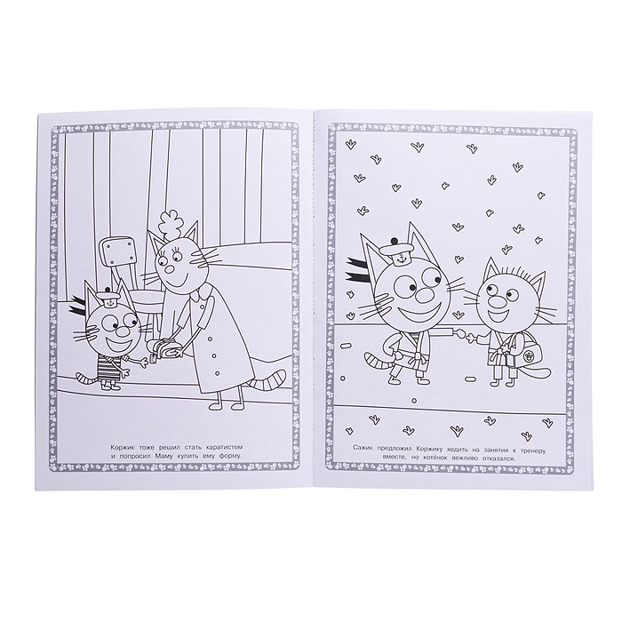 Суперраскраска № РС 2501 "Три кота"