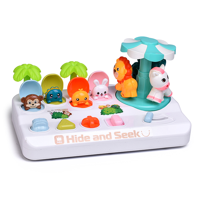 Игрушка развивающая 8019B "Зоопарк" в коробке