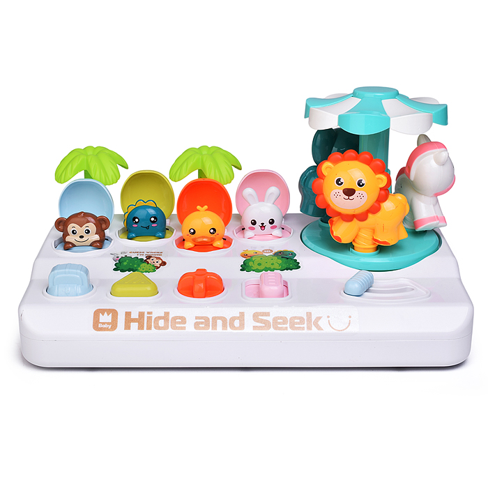 Игрушка развивающая 8019B "Зоопарк" в коробке