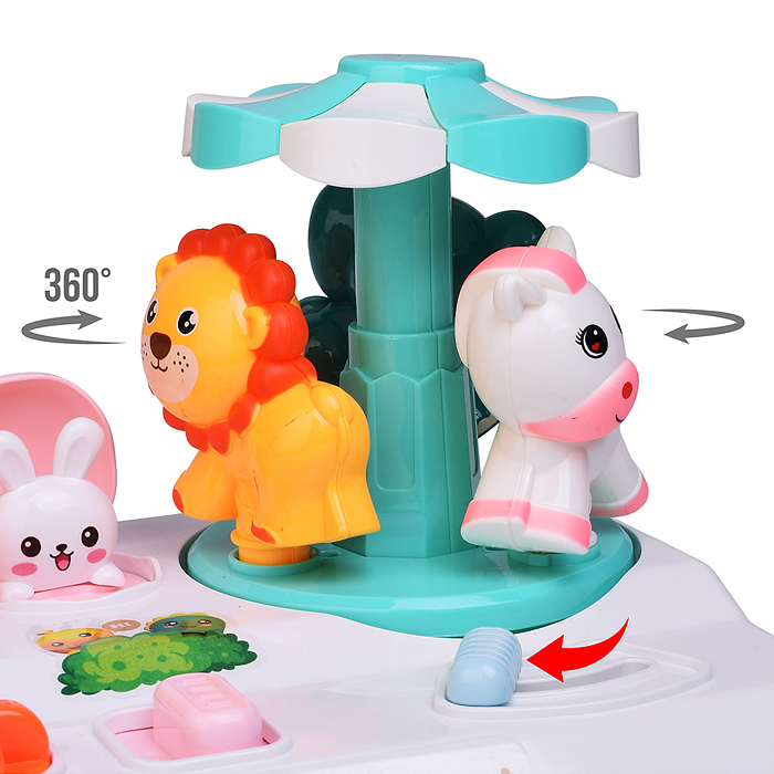 Игрушка развивающая 8019B "Зоопарк" в коробке