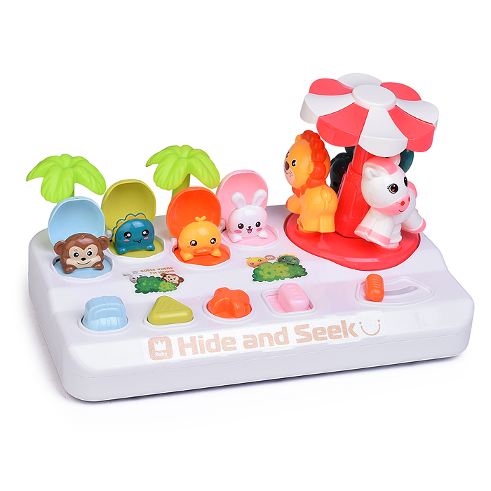 Игрушка развивающая 8019B "Зоопарк" в коробке