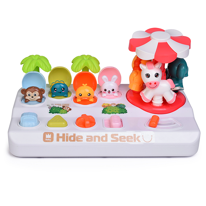 Игрушка развивающая 8019B "Зоопарк" в коробке