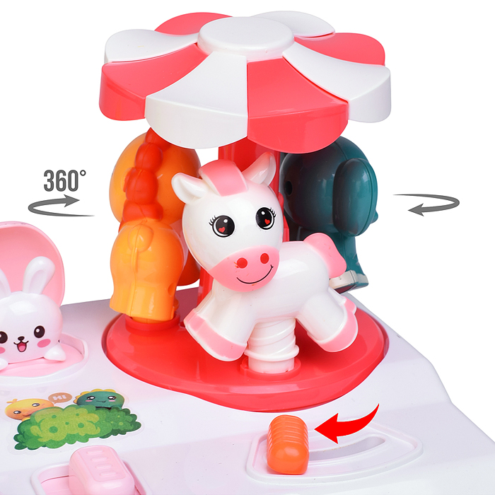 Игрушка развивающая 8019B "Зоопарк" в коробке