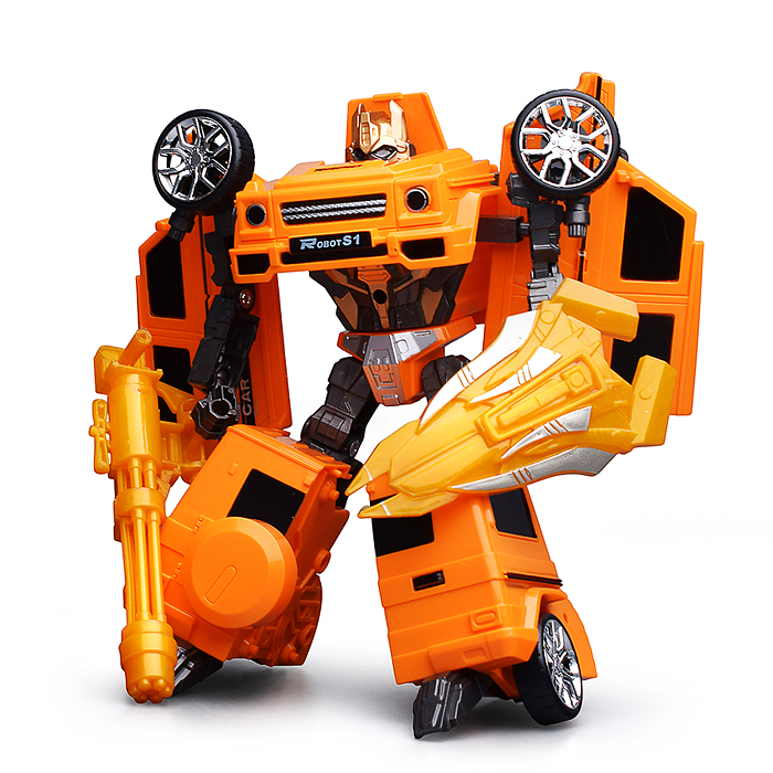 Робот MJL-028 трансформирующийся во внедорожник, в коробке