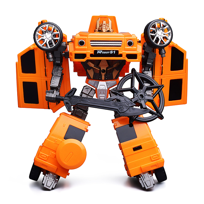 Робот MJL-028 трансформирующийся во внедорожник, в коробке