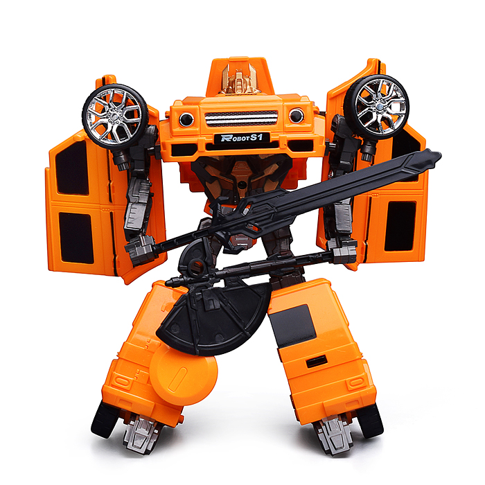 Робот MJL-028 трансформирующийся во внедорожник, в коробке