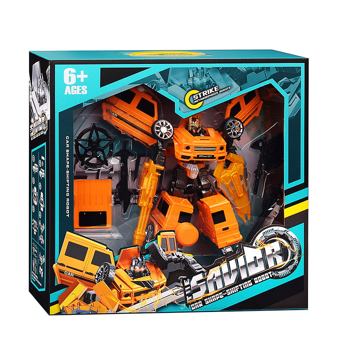 Робот MJL-028 трансформирующийся во внедорожник, в коробке