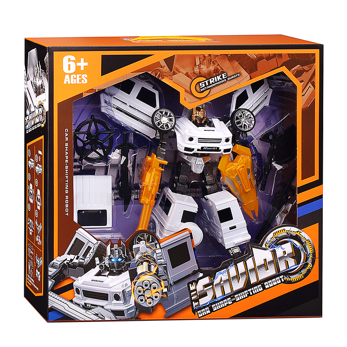 Робот MJL-028 трансформирующийся во внедорожник, в коробке