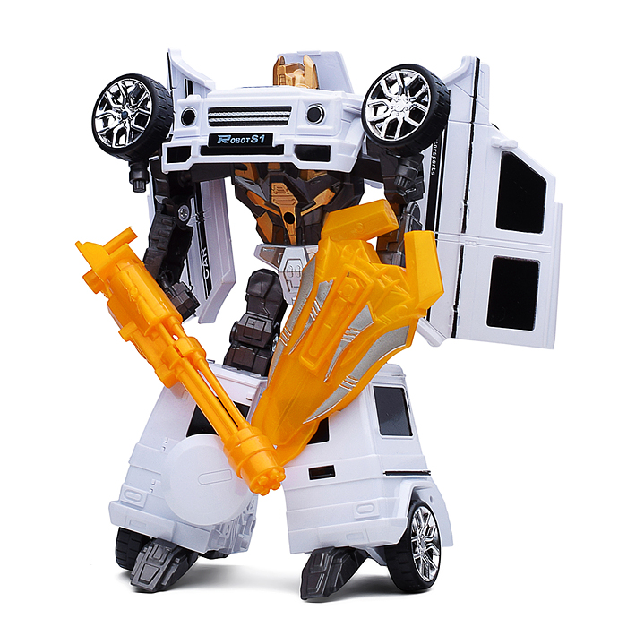 Робот MJL-028 трансформирующийся во внедорожник, в коробке