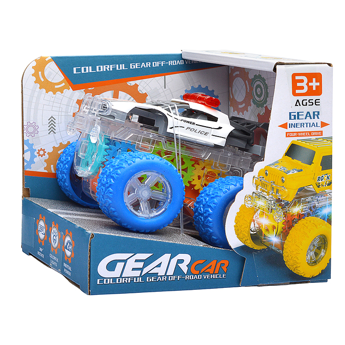 Машина YM-1106A "Полицейский трюк" в коробке