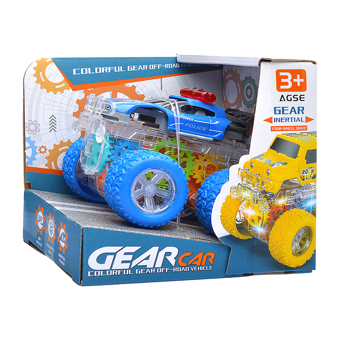 Машина YM-1106A "Полицейский трюк" в коробке