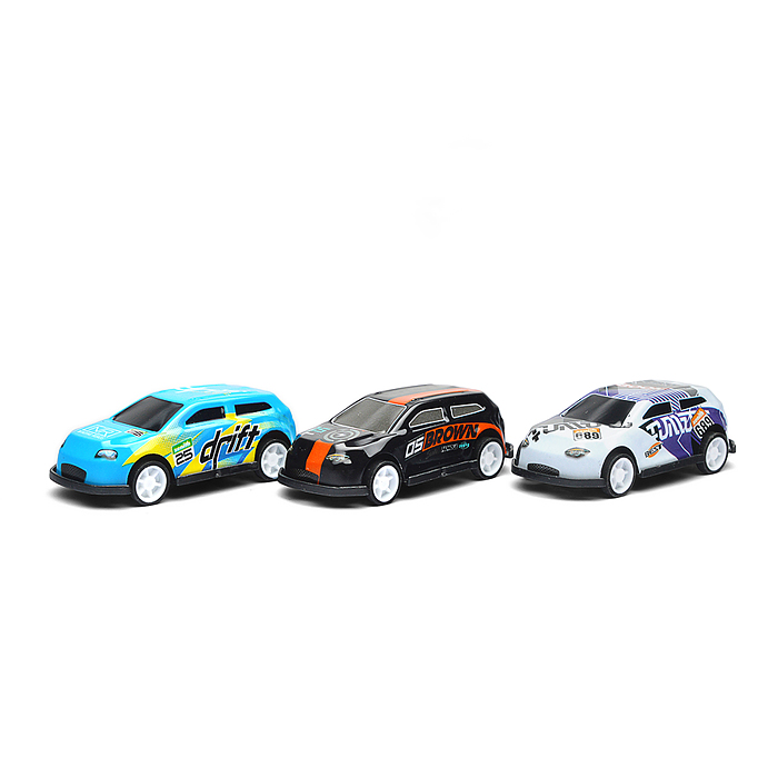 Автовоз MS-25A "АвтоЭкспресс" с набором гоночных машинок, под колпаком