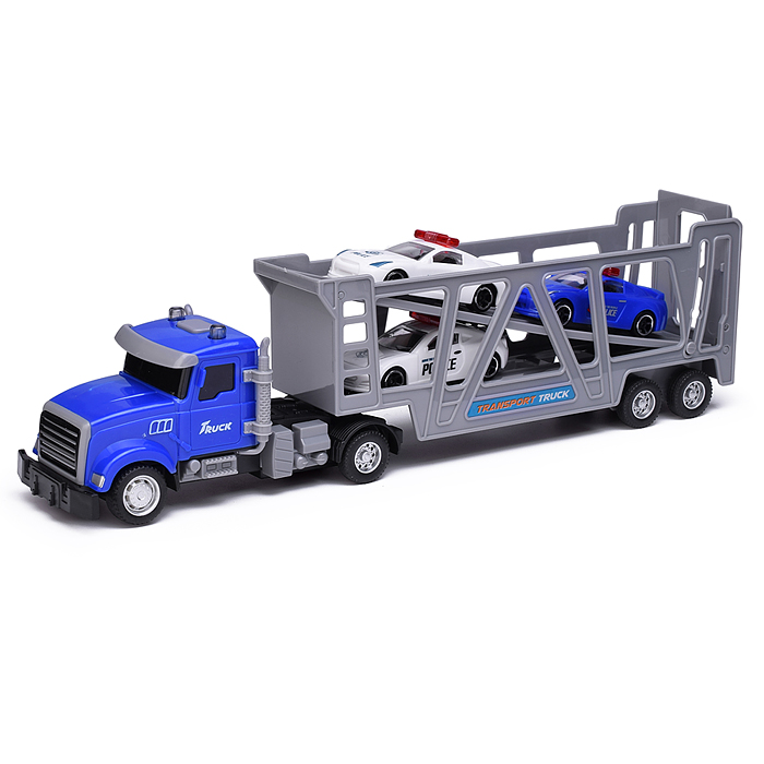 Фото к товару Автовоз A-001B "Городской патруль" в коробке Автовоз A-001B "Городской патруль" в коробке