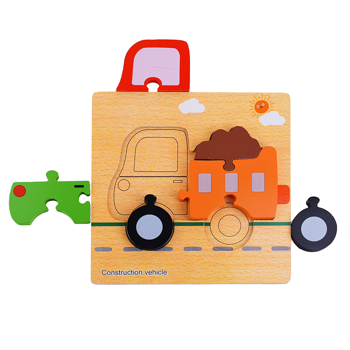 Пазл-вкладыш D1093 "Грузовичок"