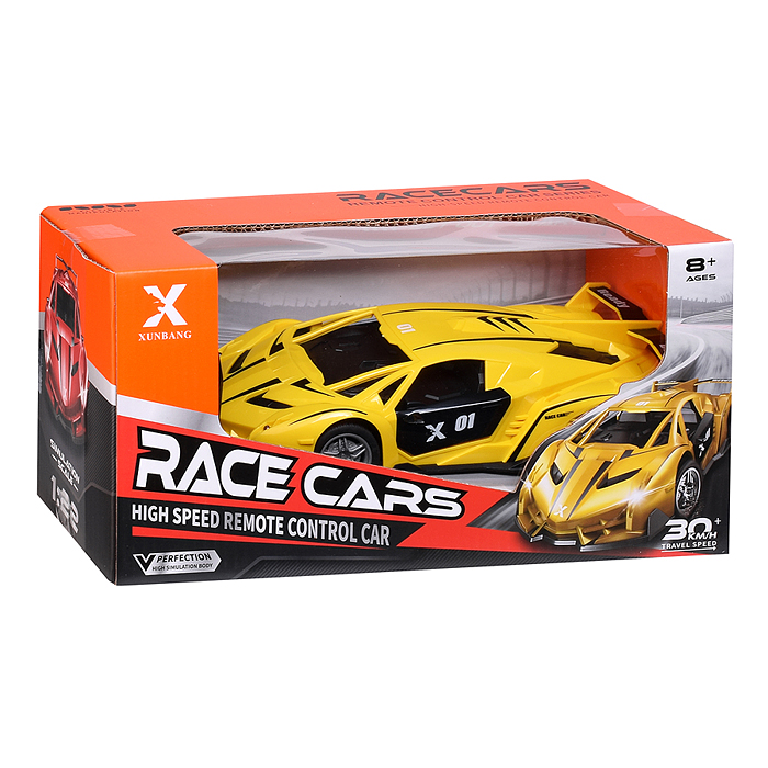 Машина KS-23Y "СпортКар" р/у, 27MHz, в коробке