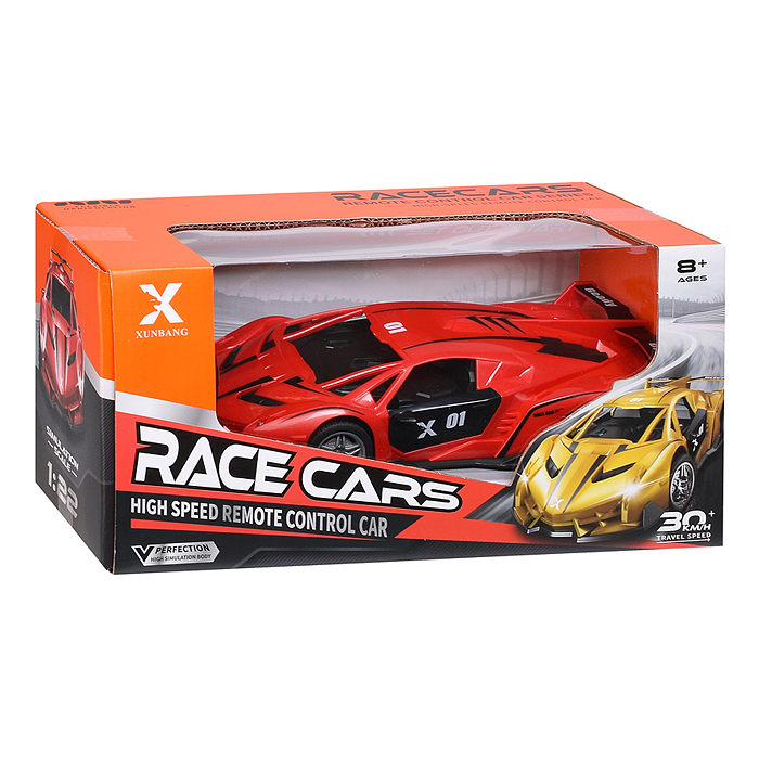 Машина KS-23Y "СпортКар" р/у, 27MHz, в коробке