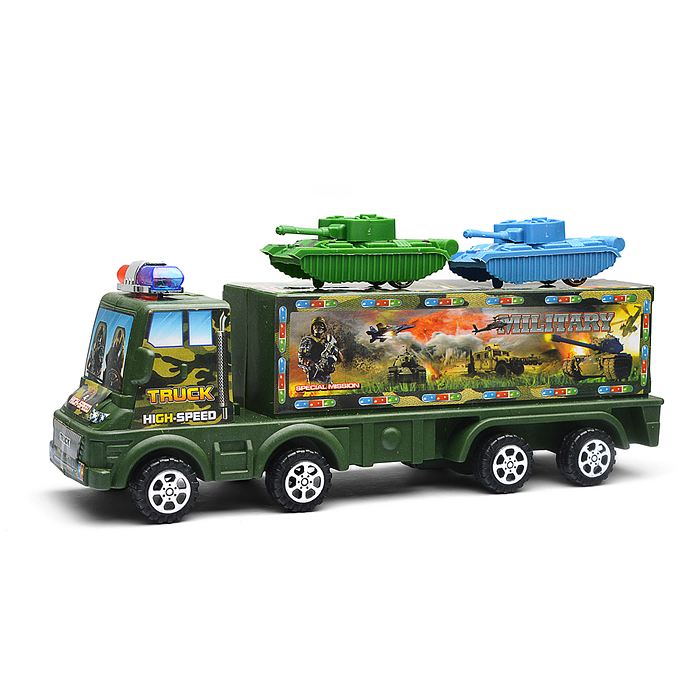 Фото к товару Автовоз 88030 "Военные танки" под колпаком Автовоз 88030 "Военные танки" под колпаком