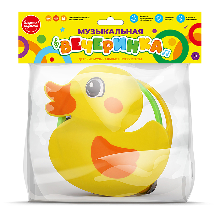 Бубен UT0284 "Музыкальная вечеринка"