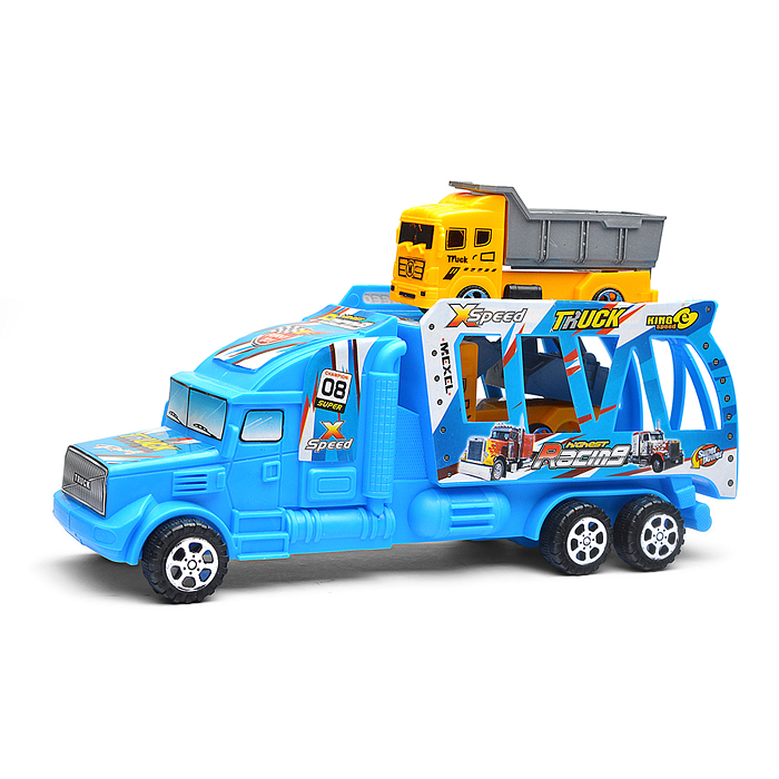 Автовоз 88034 "Строительные автомобили" под колпаком