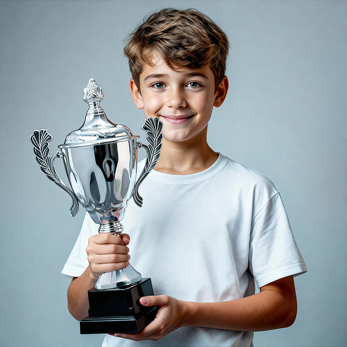 Кубок спортивный 00-6981 металл (29 см)