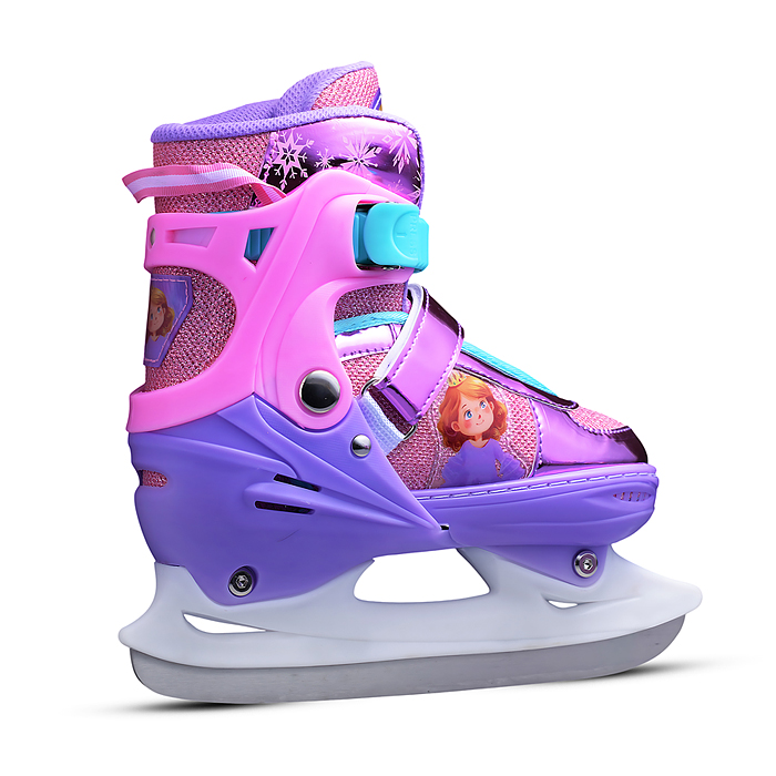 Фото к товару Коньки детские 00-3087 размер M, фиолетовый Коньки детские 00-3087 размер M, фиолетовый